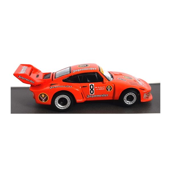 Schuco 452650100 Porsche 935 "#8 Jägermeister" orange Maßstab 1:87 Modellauto