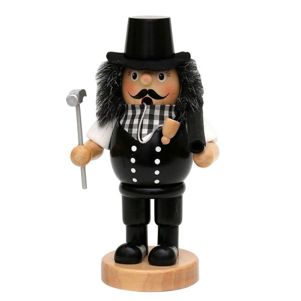 Sigro Räuchermann Dachdecker schwarz 19 cm hoch