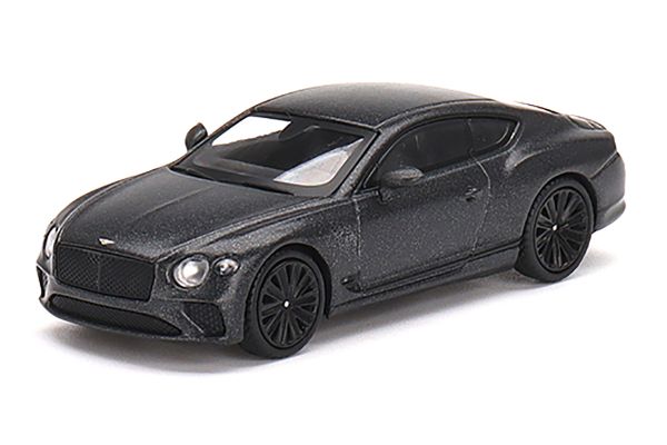 TSM-Models 442 Bentley Continental GT Speed 2022 grau metallic (LHD) MiniGT Maßstab 1:64 Modellauto