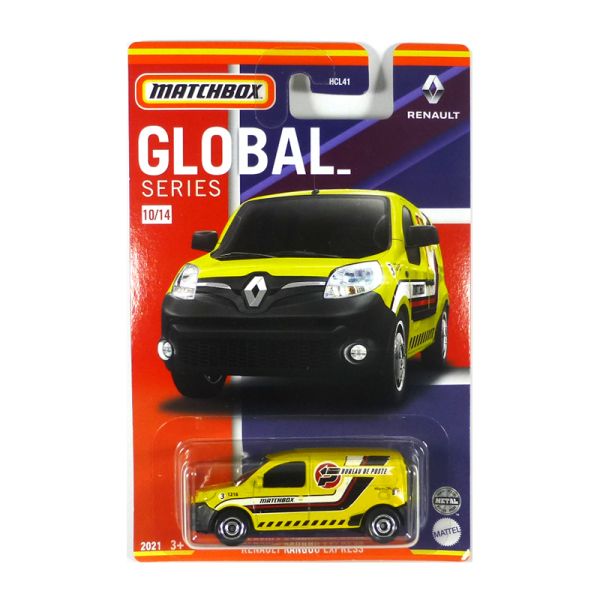 Matchbox HCL41-54 Renault Kangoo Express gelb "Bureau de Poste" - Global Series 10/14