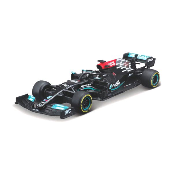 Bburago 38038 Mercedes AMG F1 W12 EQ Power "#44 L. Hamilton" Formel 1 2021 Maßstab 1:43 Modellauto