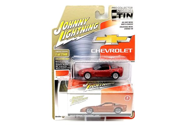 Johnny Lightning JLCT009B-1 Chevrolet Corvette Z06 Centennial Edition inferno orange metallic 2012 -