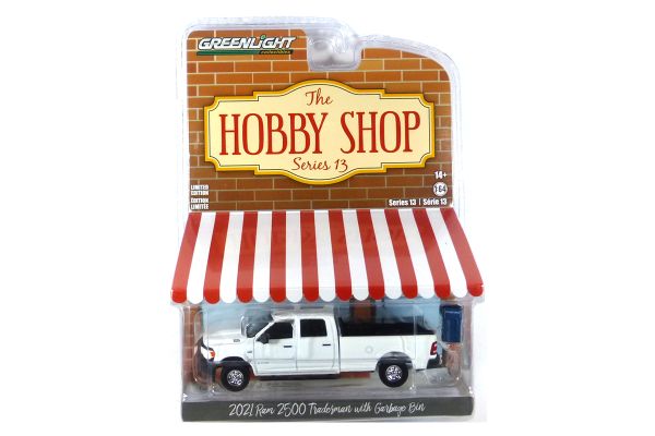 Greenlight 97130-F Dodge RAM 2500 Tradesman weiss 2021 - The Hobby Shop 13 Maßstab 1:64 Modellauto