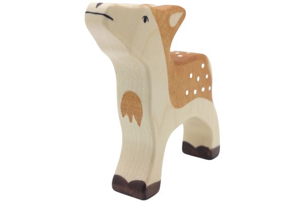 Holztiger Rehkitz