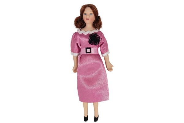 Dolls House Miniatur Puppe Margot moderne Frau