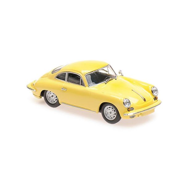 Maxichamps 940062361 Porsche 356 C Carrera 2 gelb 1963 Maßstab 1:43 Modellauto