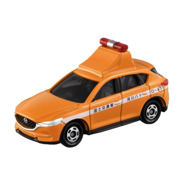 Tomica TO052 Mazda CX-5 &quot;River Patrol Car&quot; orange Maßstab 1:66 Modellauto