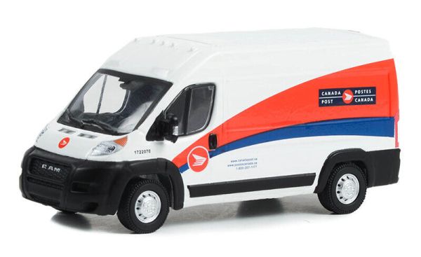 Greenlight 53050-D RAM Promaster 2500 Cargo High Roof "Canada Post" weiss 2019 - Route Runners 5 Maß