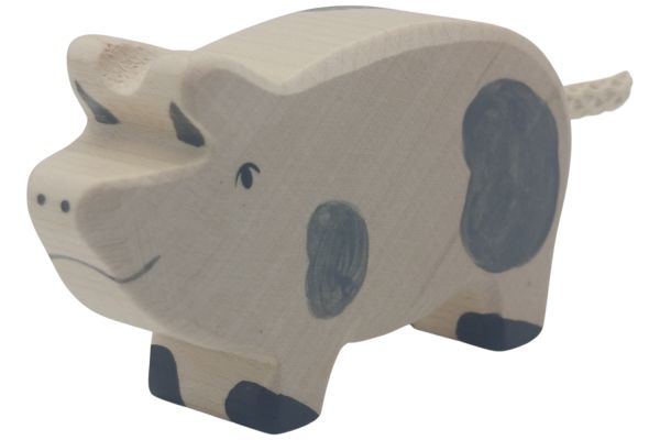 Holztiger Ferkel gefleckt