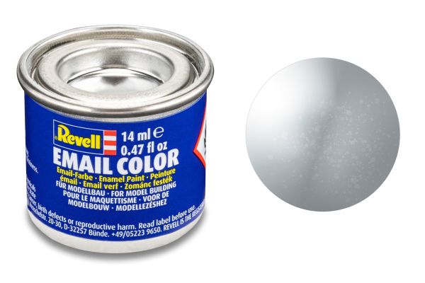 Revell 32190 silber metallic Email Farbe Kunstharzbasis 14 ml Dose