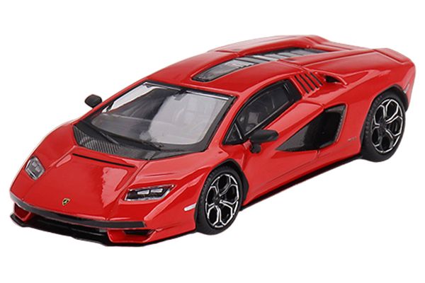 ***TSM-Models 720 Lamborghini Countach LPI 800-4 rot (LHD) - MiniGT Maßstab 1:64