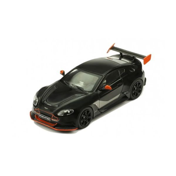 IXO Models MOC301 Aston Martin Vantage GT12 schwarz/orange 2015 Maßstab 1:43 Modellauto