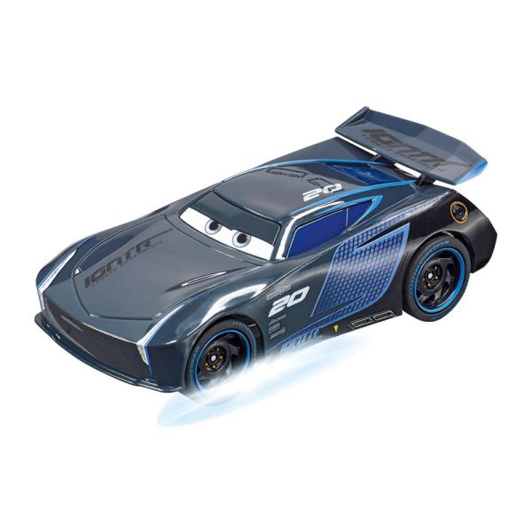 Carrera 20064151 GO!!! Disney Pixar Cars &quot;Jackson Storm - Neon Nights&quot; schwarz Fahrzeug