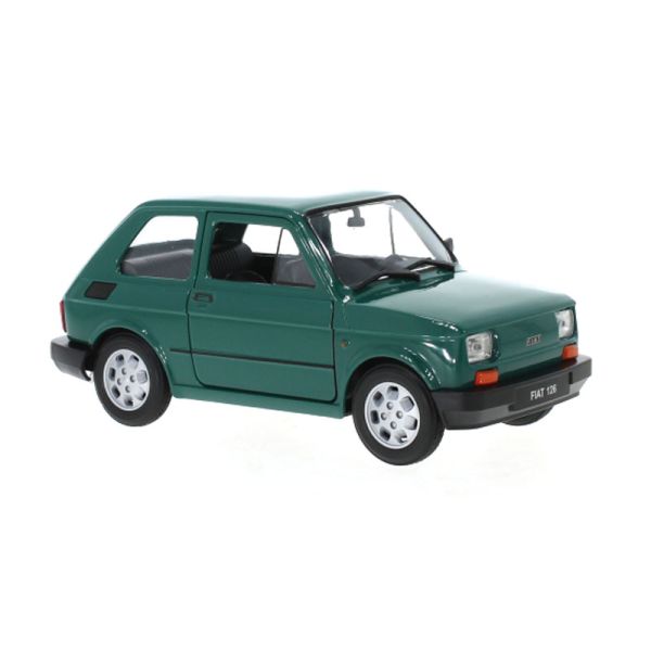 Welly 24066 Fiat 126 grün Maßstab 1:24 Modellauto