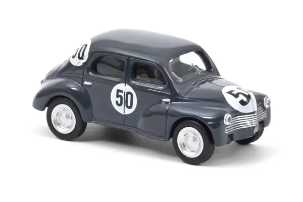 Norev 310936 Renault 4CV Racing #50 dunkelgrau 1951 Maßstab 1:54 Modellauto