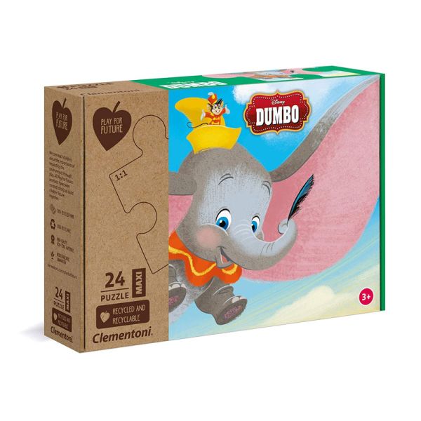 Clementoni 20261 Maxi-Puzzle "Dumbo" 24 Teile