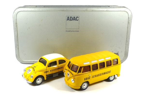 NOS! Schuco 380015 Geschenkset "ADAC Club Collection" - Limited Edition Maßstab 1:43 Modellauto