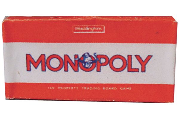 Dolls House D2331 Miniatur Spiel "Monopoly" 1:12 für Puppenhaus