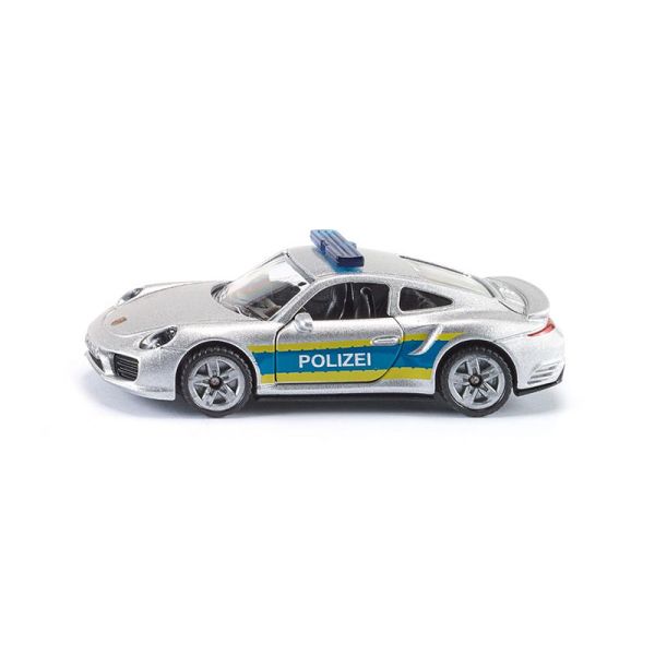 Siku 1528 Porsche 911 "Autobahnpolizei" silber/blau (Blister)