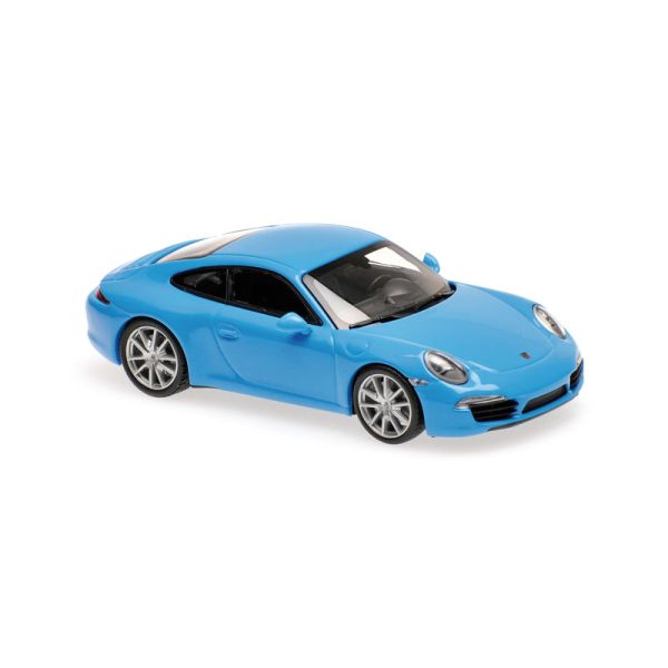 Maxichamps 940060220 Porsche 911 (991) Carrera S blau 2012 Maßstab 1:43 Modellauto