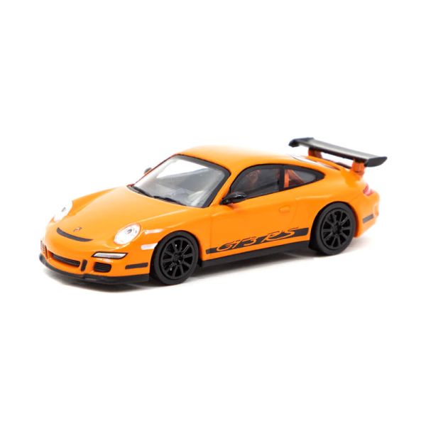 Tarmac 643066003 Porsche 911 GT3 RS (997) orange/schwarz Limited to 1500pcs collab mit Minichamps 1: