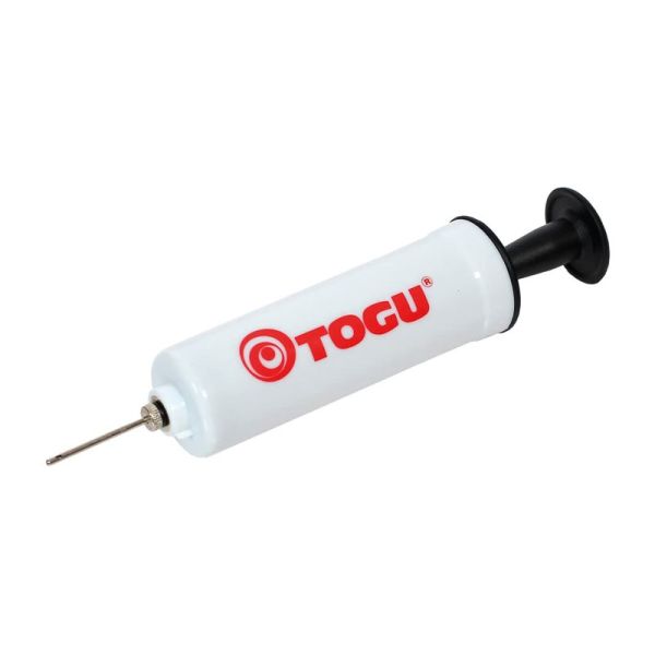 Togu 904500 Ballpumpe mit Kunststoffventil und Nadel im Griff