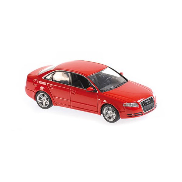 Maxichamps 940014401 Audi A4 rot 2004 Maßstab 1:43 Modellauto