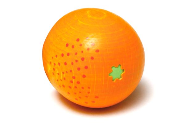 Erzi 11110 Orange (Apfelsine) für Kaufladen oder Kinderküche aus Holz