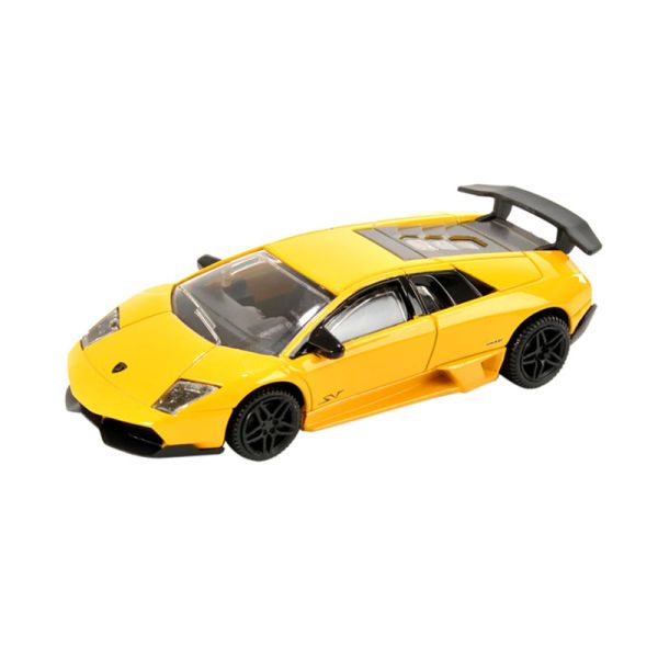 Motormax 73350 Lamborghini Murcielago LP670-4 SV gelb metallic Maßstab 1:24