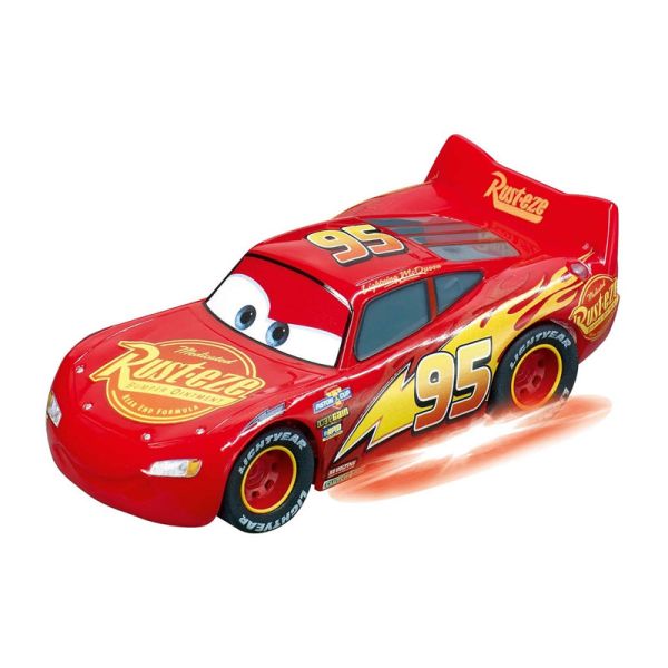 Carrera 20064150 GO!!! Disney Pixar Cars "Lightning McQueen - Neon Nights" rot Fahrzeug