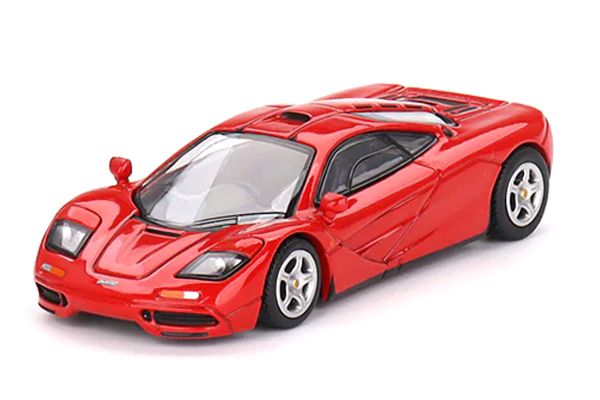 ***TSM-Models 654 McLaren F1 rot (LHD) - MiniGT Maßstab 1:64