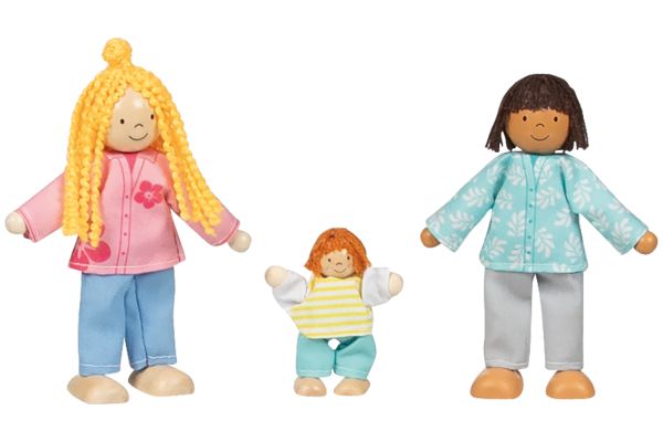 goki Biegepuppen Familie