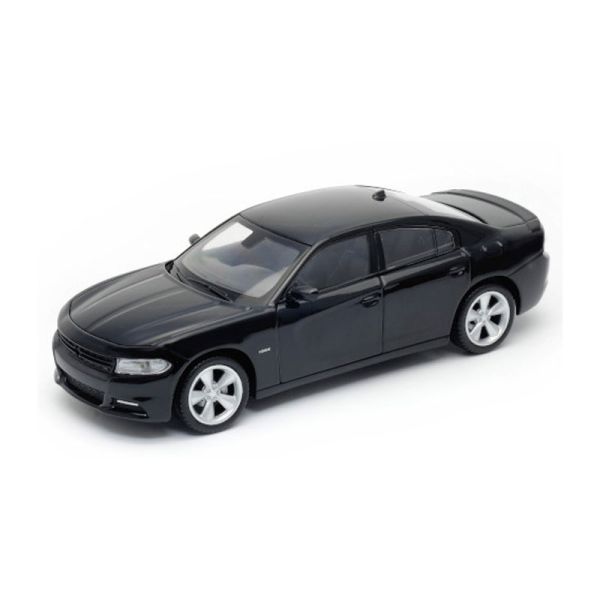 Welly 24079 Dodge Charger R/T schwarz 2016 Maßstab 1:24 Modellauto