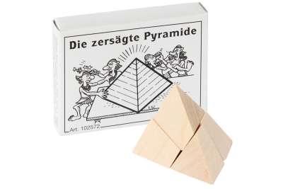 Bartl Mini-Holzpuzzle "Das Lok-Puzzle" – Kleine 3-teilige Knobelei Aus Holz, Made In Germany