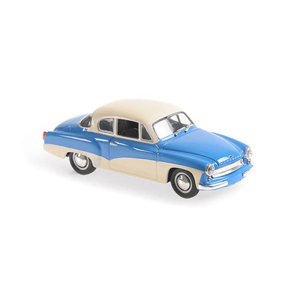 Maxichamps 940015920 Wartburg 311 Coupe blau/weiss 1958 Maßstab 1:43 Modellauto
