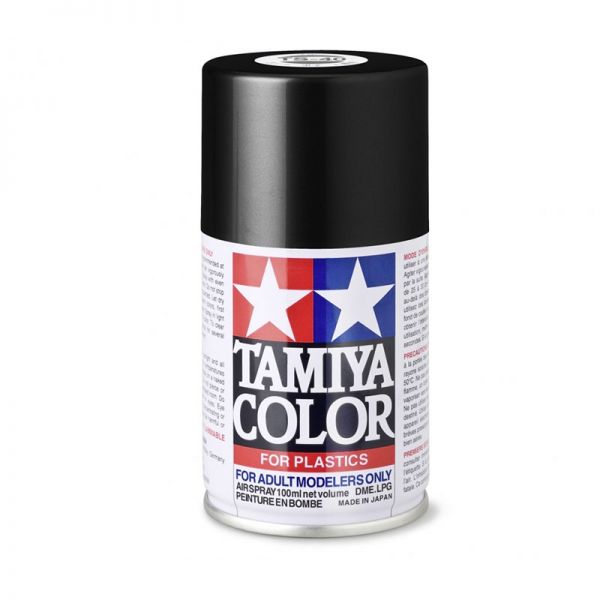 Tamiya 85040 Farbe TS-40 Metallic Schwarz glänzend 100ml Spray
