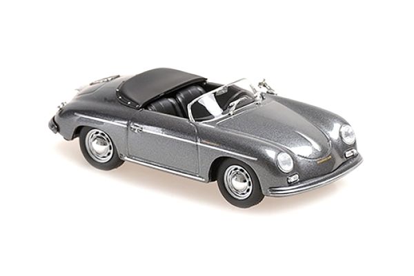 Maxichamps 940065530 Porsche 356 Speedster grau metallic 1956 Maßstab 1:43 Modellauto