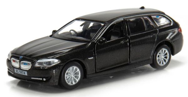 Tiny ATC64531 BMW 5er Serie Touring (F11) "Hong Kong Police" schwarz metallic Maßstab 1:64 Modellaut