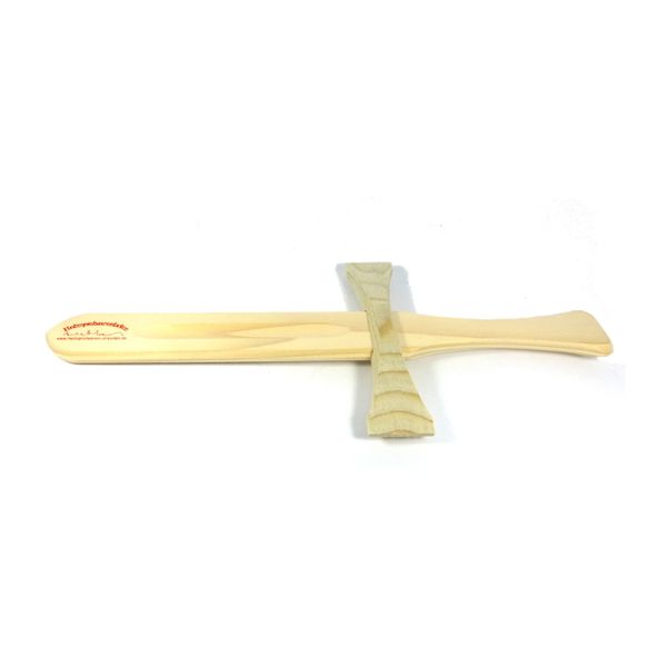 Kreuzritterschwert 30 cm Kurzschwert aus Holz Holzschwert 