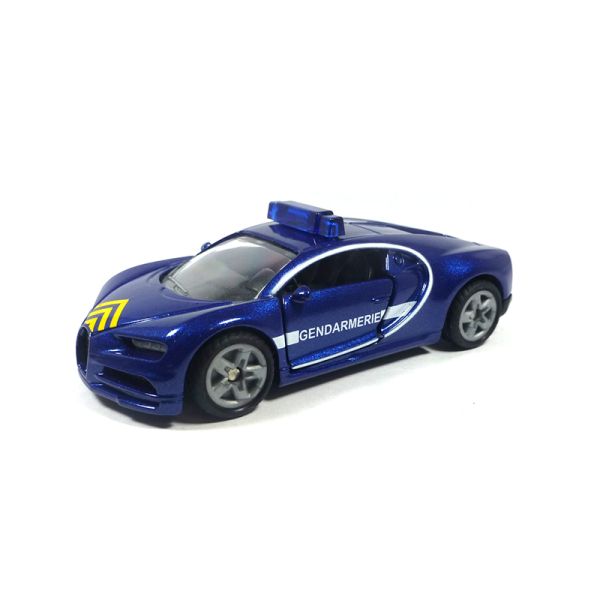 Siku 1541 Bugatti Chiron &quot;Gendarmerie&quot; blau (Blister) Modellauto