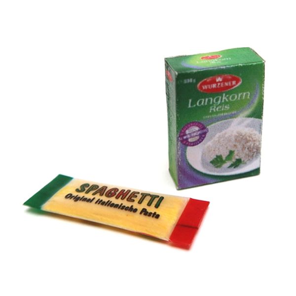 Liebe HANDARBEIT 46053 Miniatur Spaghetti & Reis für Puppenhaus