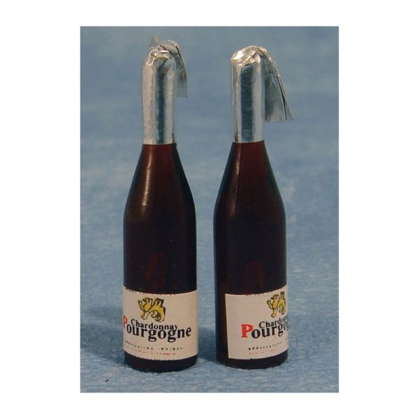 3 Stück Puppenhaus Miniatur Weinflaschen Champagner Getränkeflaschen im 